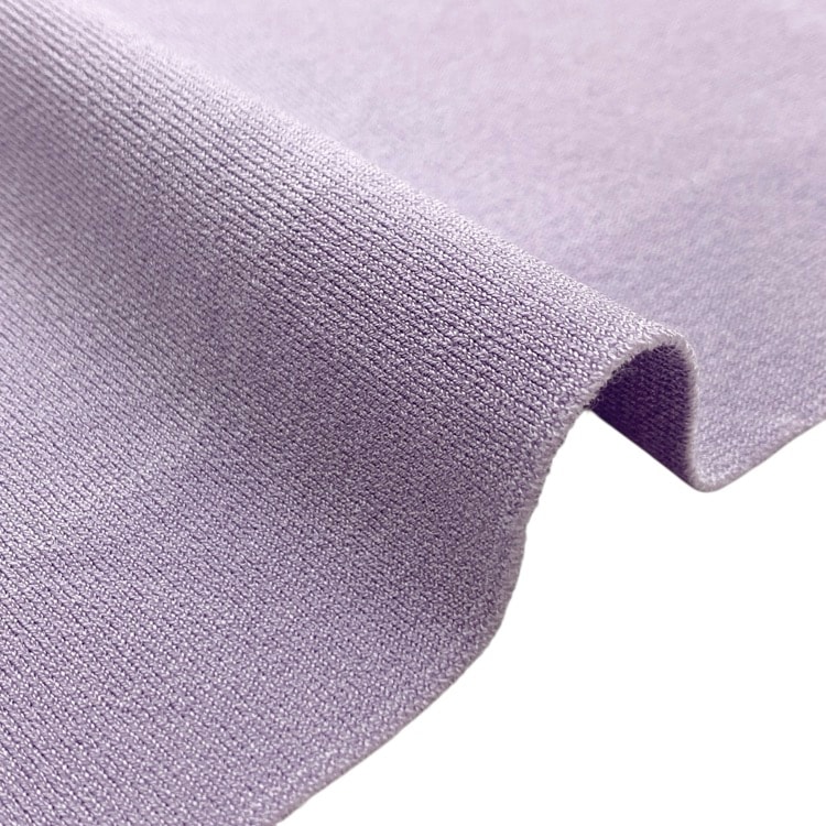 Mame Kurogouchi マメクロゴウチ Milano Ribbed V-Neck Top ミラノリブVネックニットトップス ラベンダー 1 MM22SS-KN047