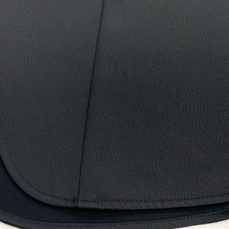 Mame Kurogouchi マメクロゴウチ Embossed Leather Motif Triacetate Top オフショルダー ブラウス ブラック 2 MM25FW-SH055