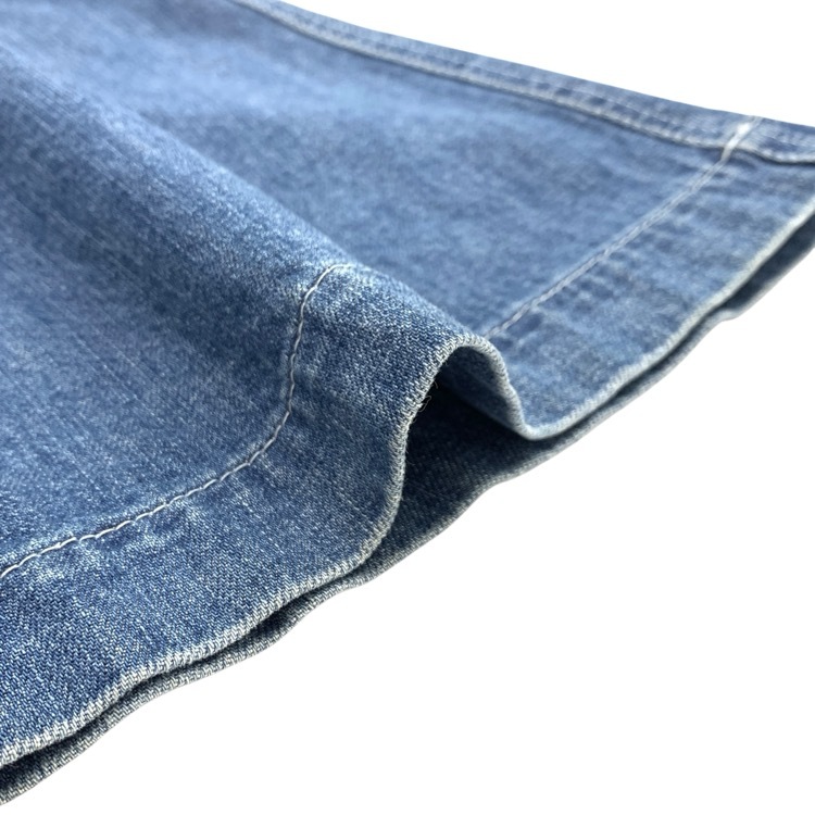 Mame Kurogouchi マメクロゴウチ Trapeze Demin Skirt デニムフレア スカート ブルー 2 MM22PF-SK714