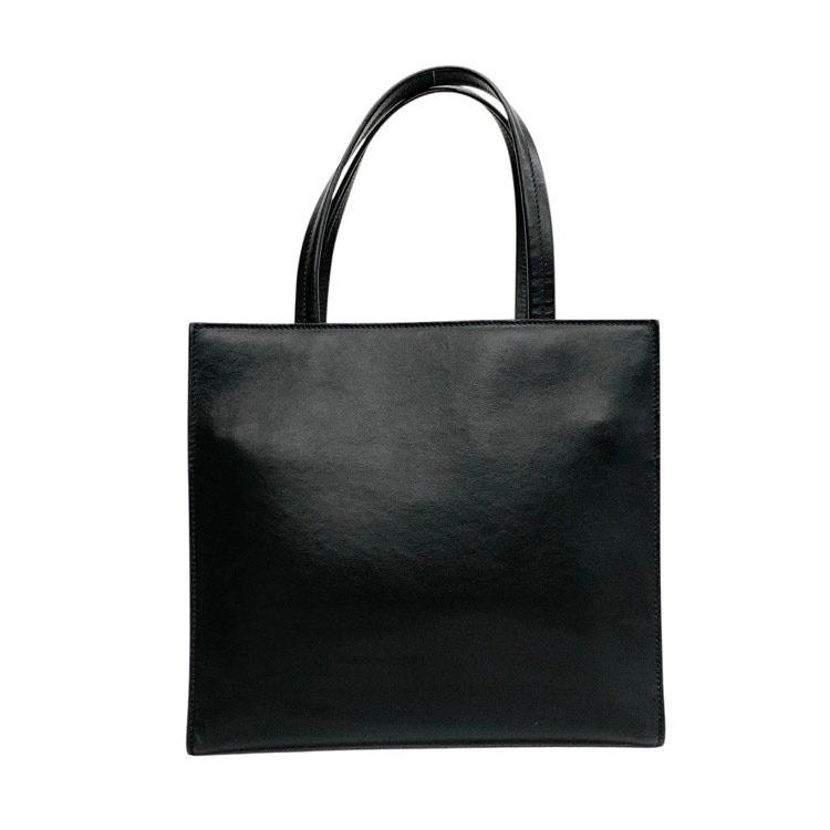 PRADA プラダ トライアングルロゴ 2WAYショルダー付 トートバッグ ブラック 1BG382 RFIDタグ