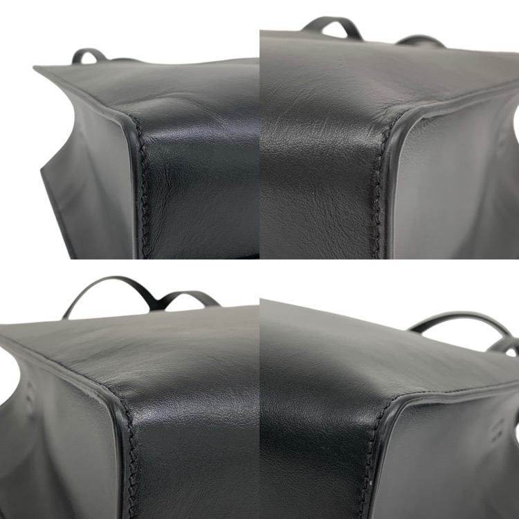 PRADA プラダ トライアングルロゴ 2WAYショルダー付 トートバッグ ブラック 1BG382 RFIDタグ