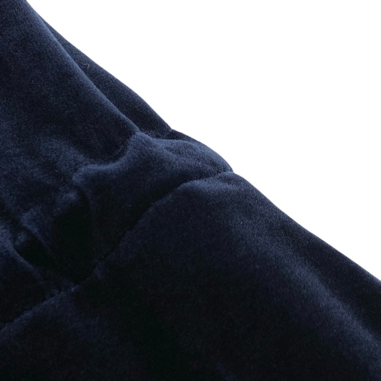 VELOUR NOIR by FOXEY NEWYORK フォクシー カーディガン スポーティベロア ミッドナイトブルー 38 44834-VAJOE