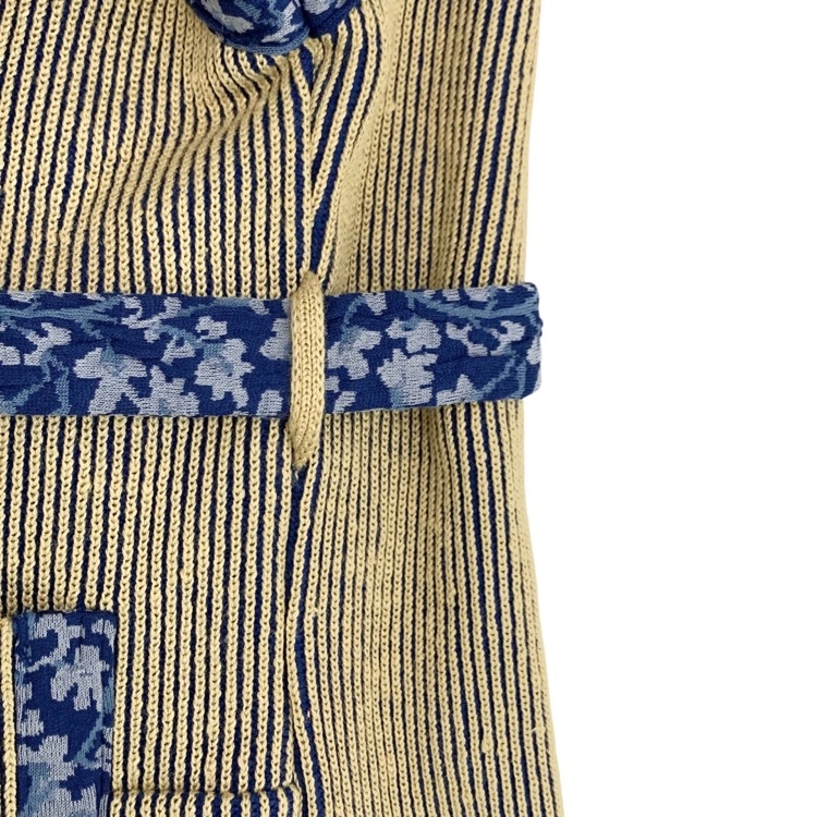 2024SS Mame Kurogouchi マメクロゴウチ Double Face Floral Detail Knitted Jacket 伊万里ニットジャケット 2 MM24SS-KN011