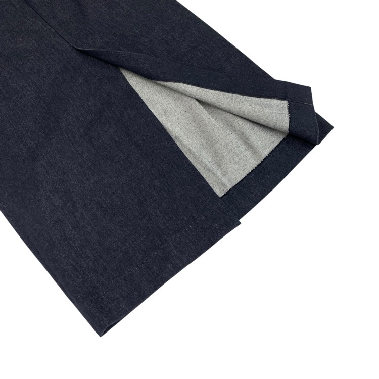 2024SS deres デレス Simone first denim デニムロングスカート インディゴ 1 DER24SS-SK-002