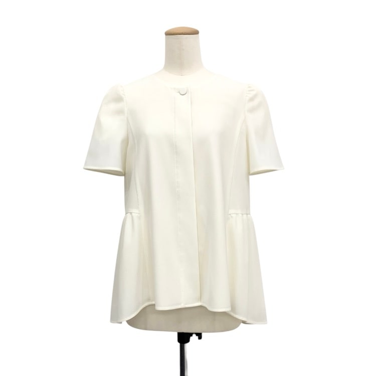 FOXEY NEWYORK フォクシー モンペリエ ブラウス アイボリー 38 45318-NATOY