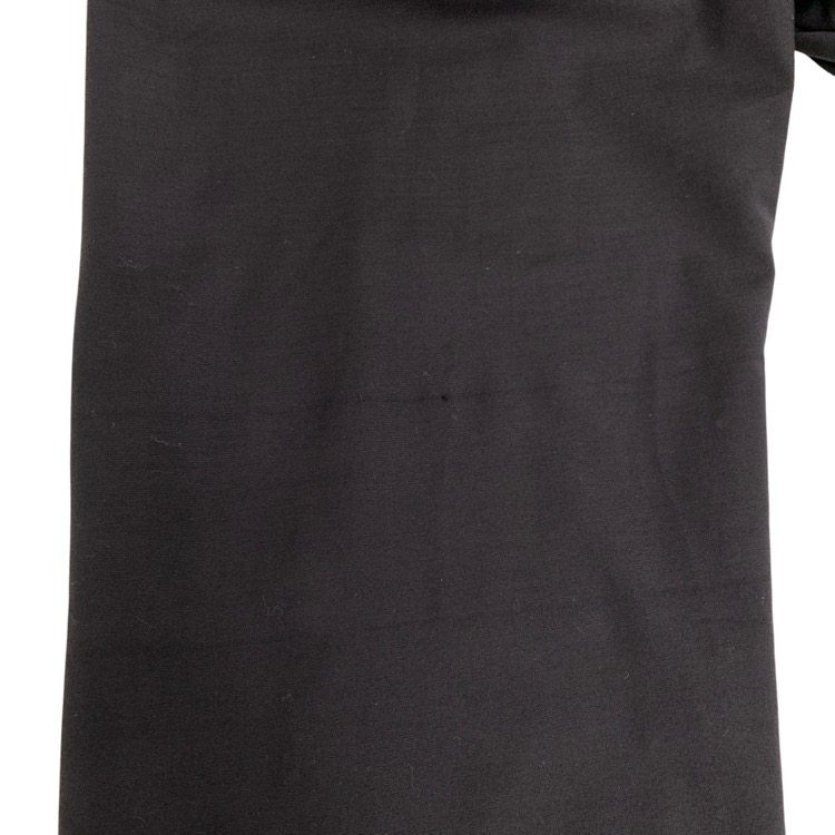 deres デレス Drape pants ドレープ パンツ ブラック 1 DER23AW-PT-001