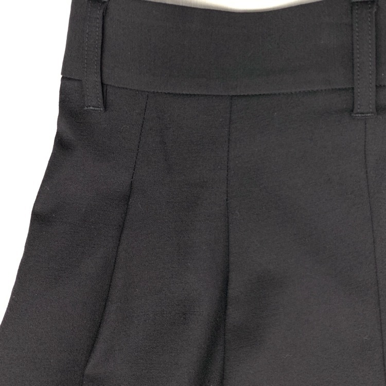 deres デレス Drape pants ドレープ パンツ ブラック 1 DER23AW-PT-001