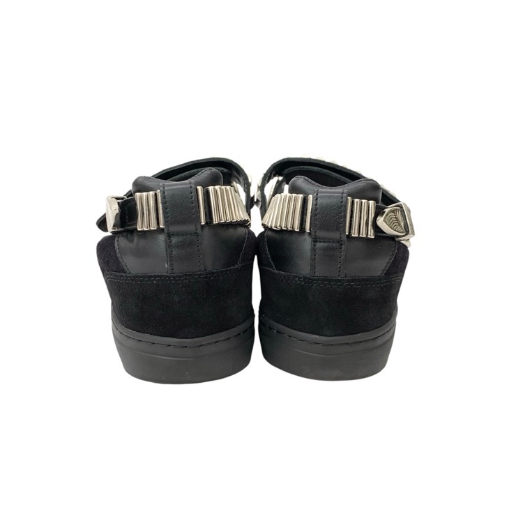 TOGA PULLA トーガプルラ METAL SNEAKER SANDALS メタルスニーカー サンダル ブラック 38/24cm 0923G