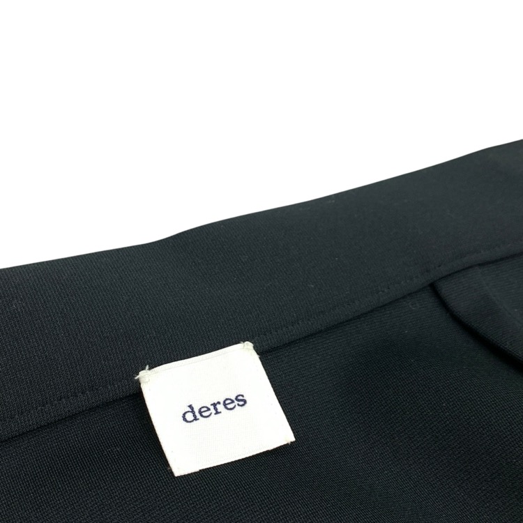 deres デレス Hide & seek skirt ハイドアンドシークスカート レイヤード ブラック 1 DER23AW-SK-002