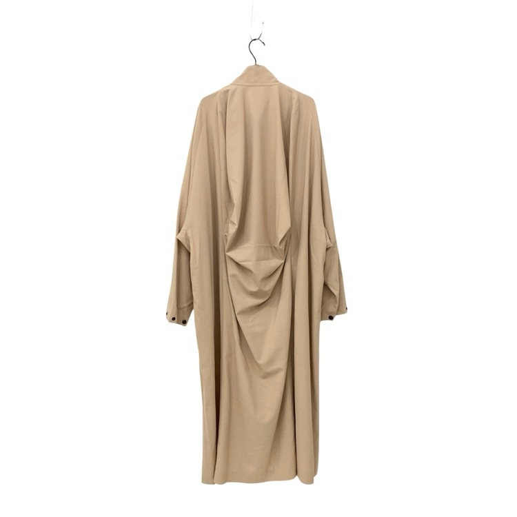 HYKE ハイク WOOL MILITARY COAT ウールミリタリー コート オートミール 5 241-27059