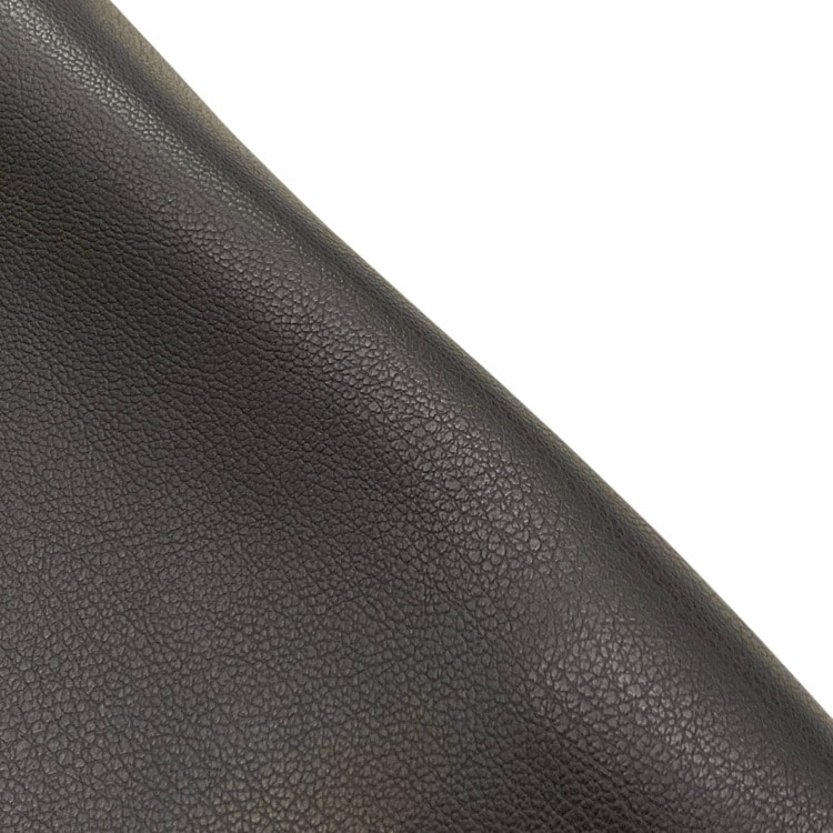 Rene ルネ フリル ジップ ジャケット エコレザー ブラウン 36 5033020
