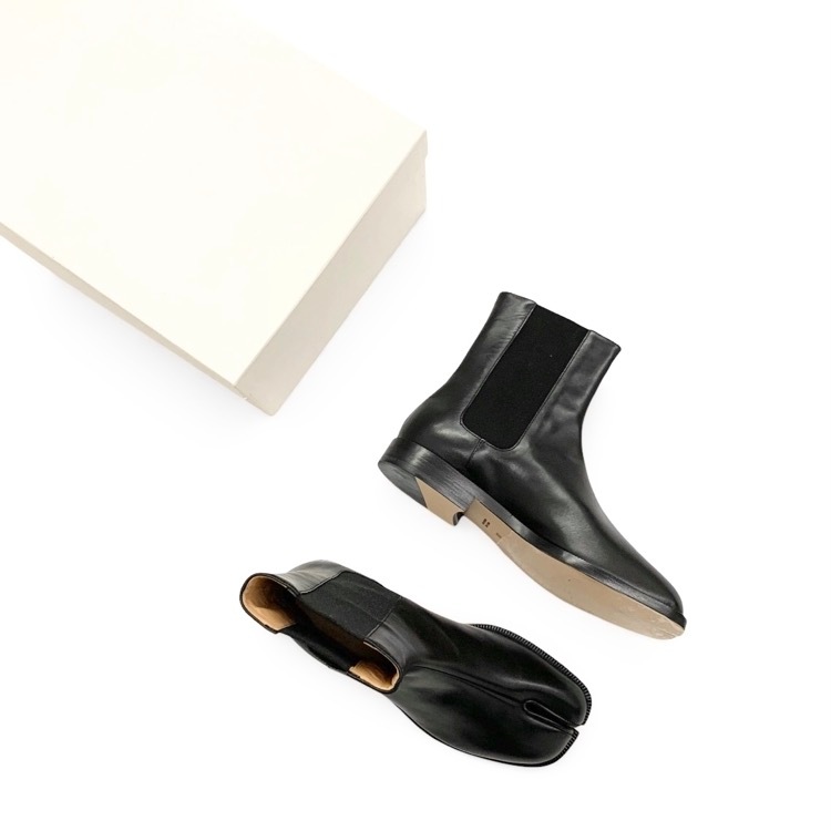 Maison Margiela メゾンマルジェラ Tabi サイドゴアブーツ 足袋 ブラック 38 S58WU0275