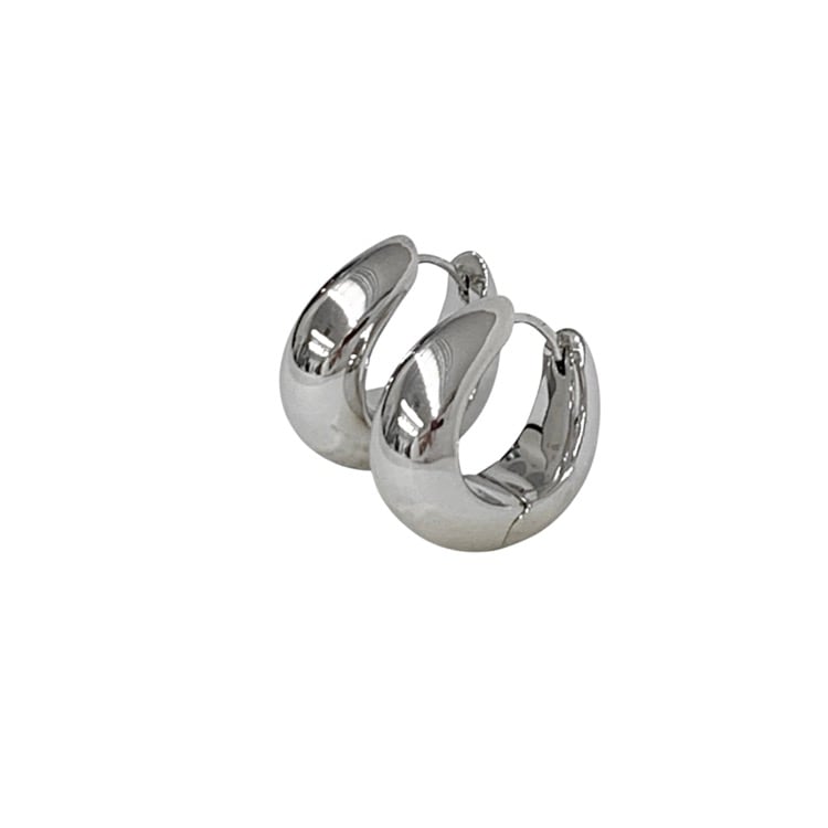 TOM WOOD トムウッド Ice Hoop Medium アイスフープピアス ミディアム ユニセックス シルバー E39HMNA01S925/100511