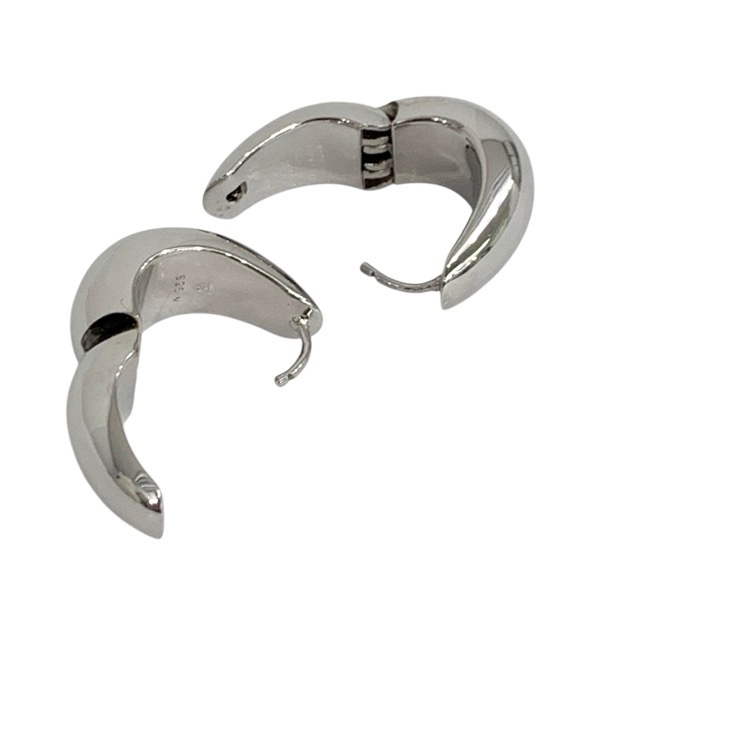TOM WOOD トムウッド Ice Hoop Medium アイスフープピアス ミディアム ユニセックス シルバー E39HMNA01S925/100511
