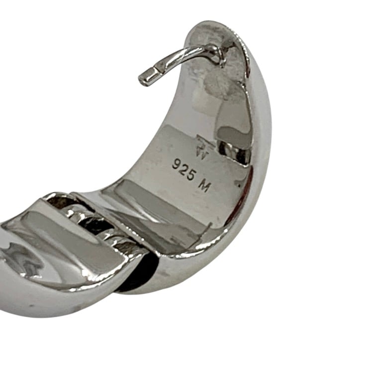 TOM WOOD トムウッド Ice Hoop Medium アイスフープピアス ミディアム ユニセックス シルバー E39HMNA01S925/100511