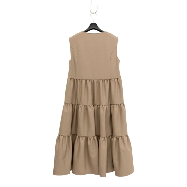 FOXEY NEWYORK フォクシー ガナッシュ ドレス サイドティアード カプチーノ 38 45469-NAOOY