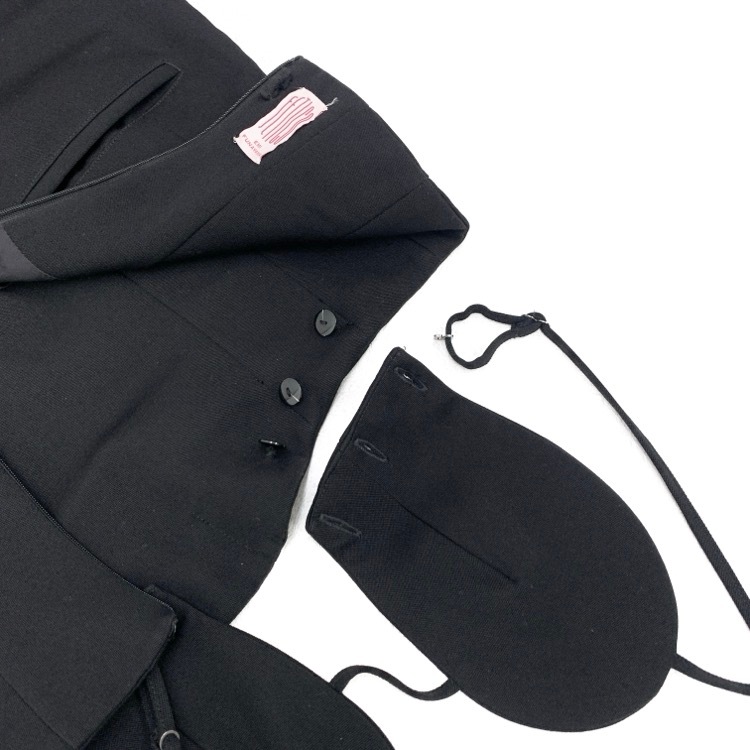 FETICO フェティコ WOOL BARATHEA 2WAY BRA JUMPSUIT ブラジャンプスーツ オールインワン 1 FTC224-0601