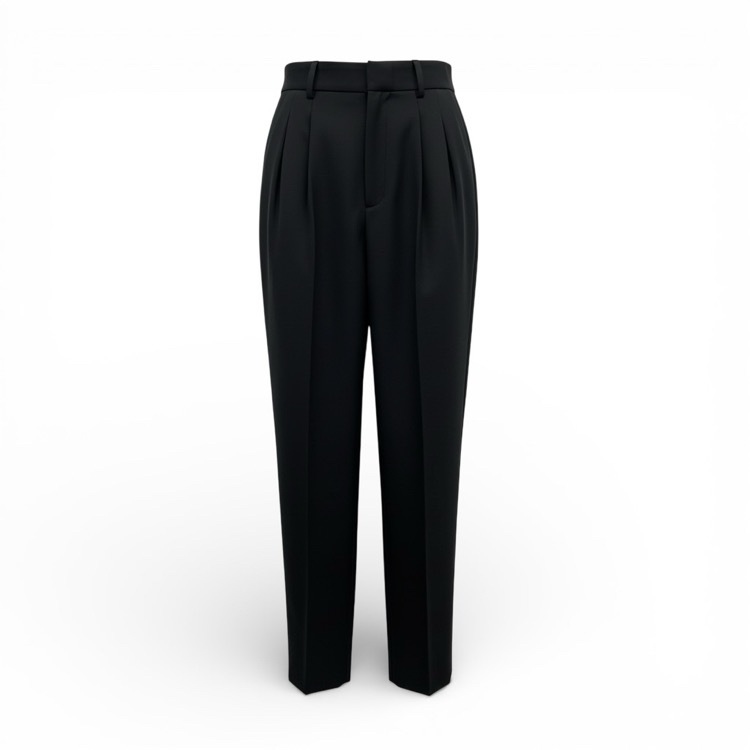 deres デレス Priscilla parisienne pants パリジェンヌパンツ ブラック 1 DER7A-PT-01
