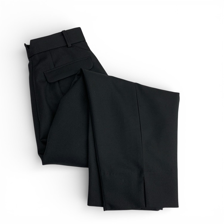 deres デレス Priscilla parisienne pants パリジェンヌパンツ ブラック 1 DER7A-PT-01