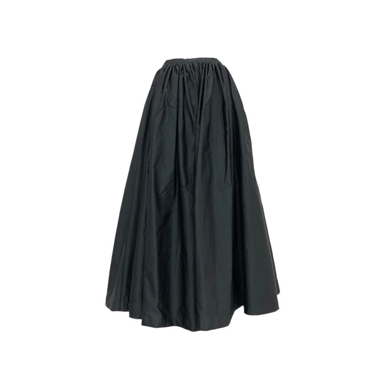 aLORS アロー Minuit ミニュイ タフタAラインスカート ブラック 0