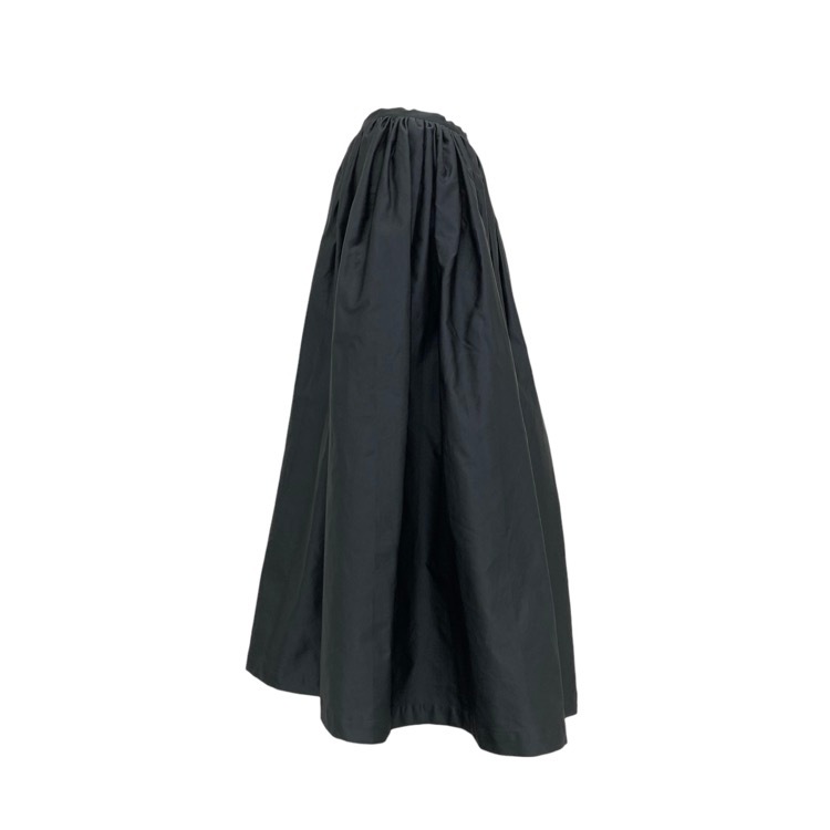 aLORS アロー Minuit ミニュイ タフタAラインスカート ブラック 0