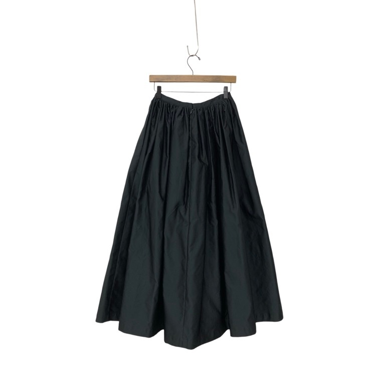 aLORS アロー Minuit ミニュイ タフタAラインスカート ブラック 0