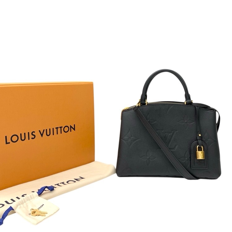 LOUIS VUITTON ルイ・ヴィトン プティパレ ショルダーストラップ付 2way アンプラント ノワール M58916