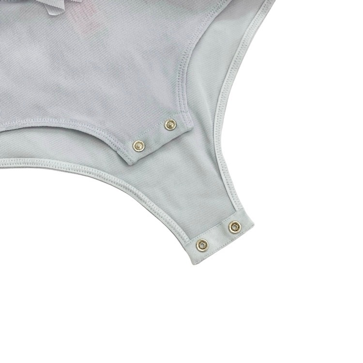 FETICO フェティコ TULLE FRILLED BODYSUIT チュールフリルボディスーツ ライトブルー 1 FTC252-0402