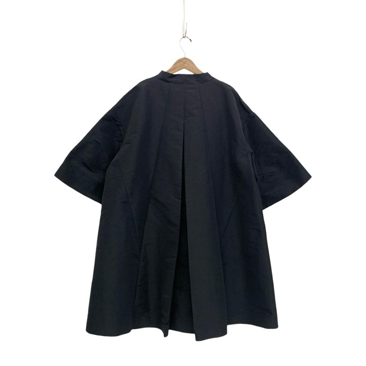未使用品 LOHEN×ETIQUE ローヘン TOPPER COAT エティークコラボ トッパータフタコート ブラック F LH24A-CO071