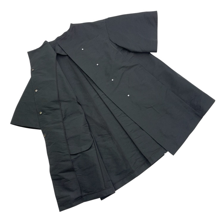 未使用品 LOHEN×ETIQUE ローヘン TOPPER COAT エティークコラボ トッパータフタコート ブラック F LH24A-CO071