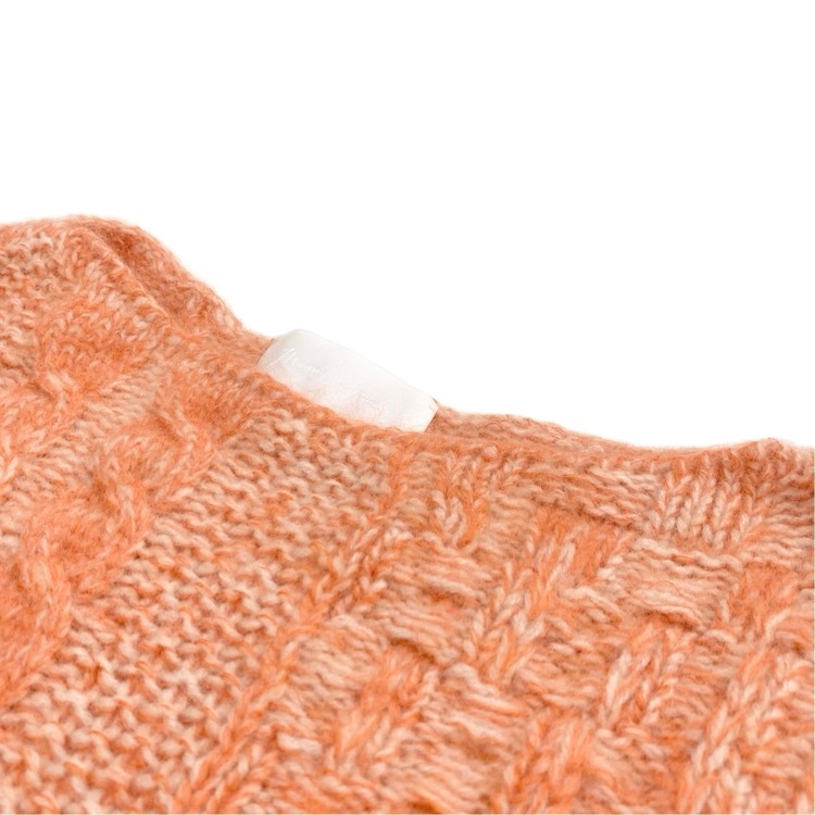 Mame Kurogouchi マメクロゴウチ Multi-Pattern Cable Knitted Sweater