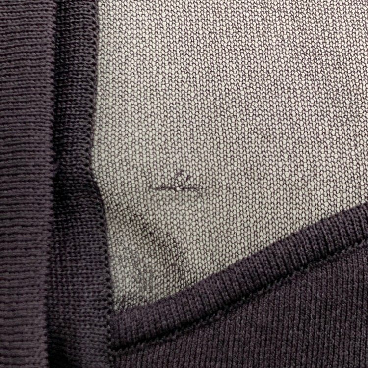 FETICO フェティコ PUFF SLEEVE KNIT TOP パフスリーブシアーニット カーディガン ブラウン 1 FTC242-0709