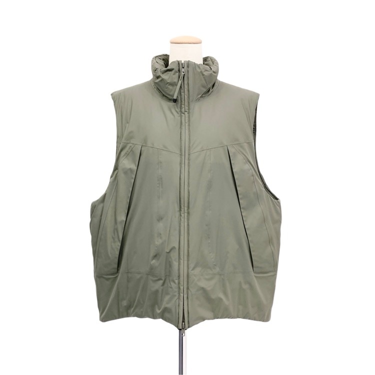 HYKE ハイク PERTEX PUFF VEST パーテックスパフベスト カーキ 2 232
