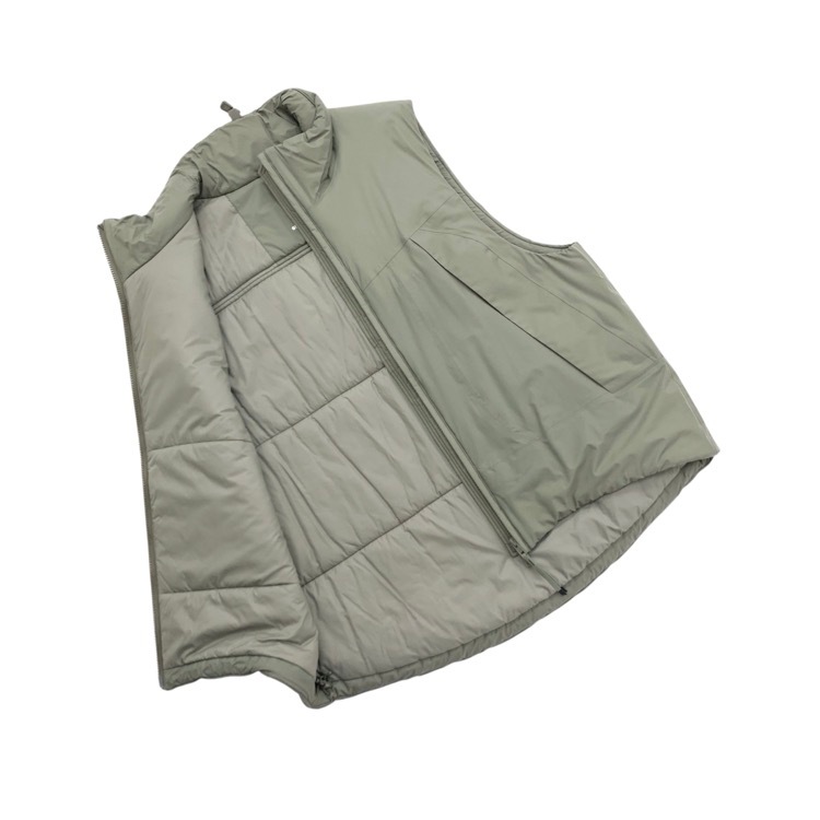 HYKE ハイク PERTEX PUFF VEST パーテックスパフベスト カーキ 2 232