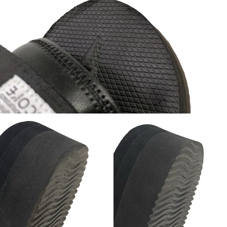 TOGA×SUICOKE トーガ×スイコック TONO トノ スタッズサンダル メタルパーツ ブラック 6/24cm TC241-AJ510
