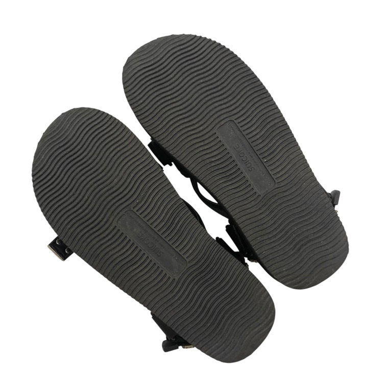 TOGA×SUICOKE トーガ×スイコック TONO トノ スタッズサンダル メタルパーツ ブラック 6/24cm TC241-AJ510