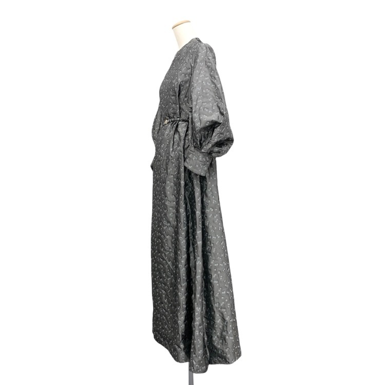 Mame Kurogouchi マメクロゴウチ Osmanthus Motif Jacquard Dress