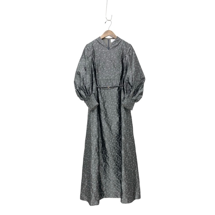 Mame Kurogouchi マメクロゴウチ Osmanthus Motif Jacquard Dress