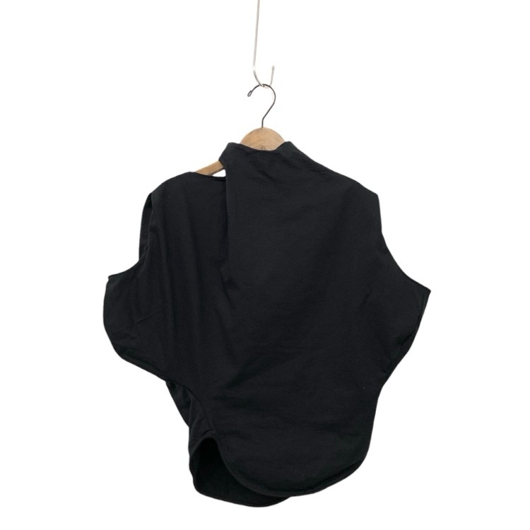 Mame Kurogouchi マメクロゴウチ Cotton Jersey Asymmetry Top アシンメトリー トップス MM25FW-JS002