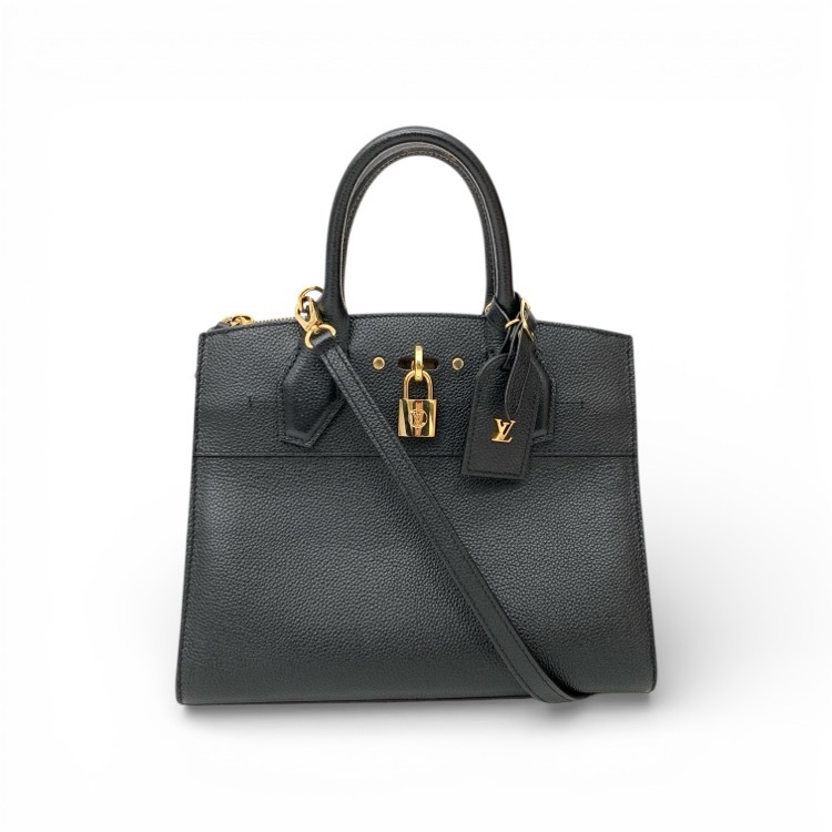 LOUIS VUITTON ルイ・ヴィトン シティスティーマーPM トリヨンレザー ノワール M53028