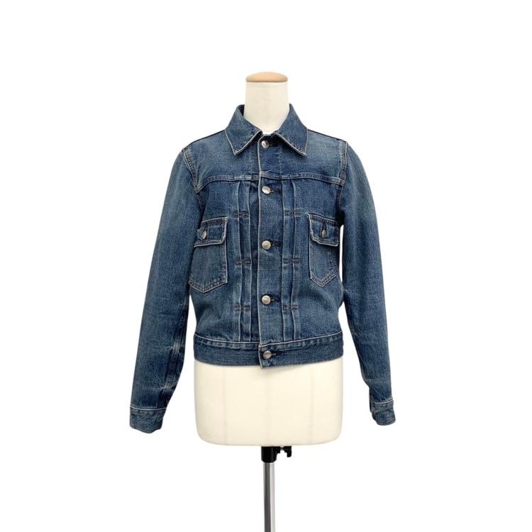 HYKE ハイク DENIM JACKET TYPE2 デニムジャケット ブルー 1