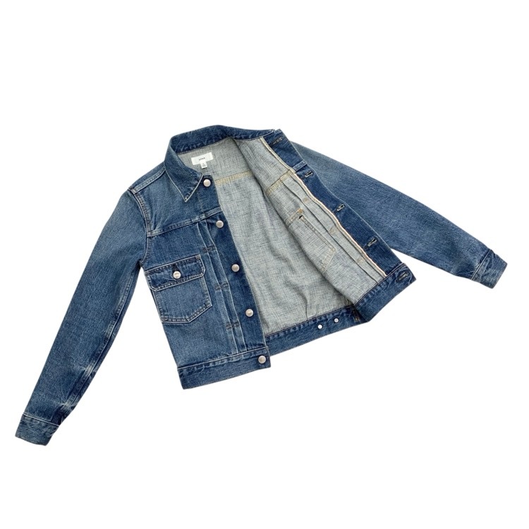 HYKE ハイク DENIM JACKET TYPE2 デニムジャケット ブルー 1