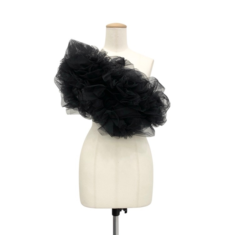 Chika Kisada チカキサダ tulle bag チュールバッグ ブラック F CZ-24082