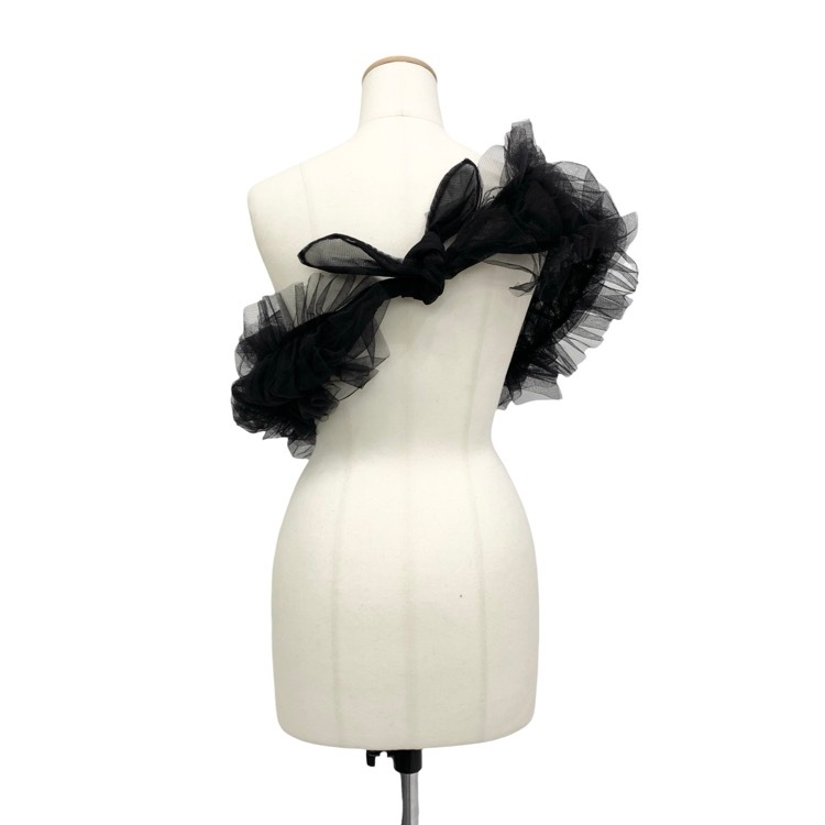 Chika Kisada チカキサダ tulle bag チュールバッグ ブラック F CZ-24082