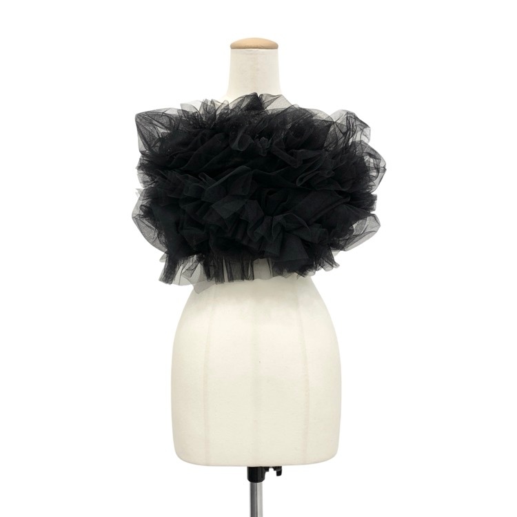 Chika Kisada チカキサダ tulle bag チュールバッグ ブラック F CZ-24082