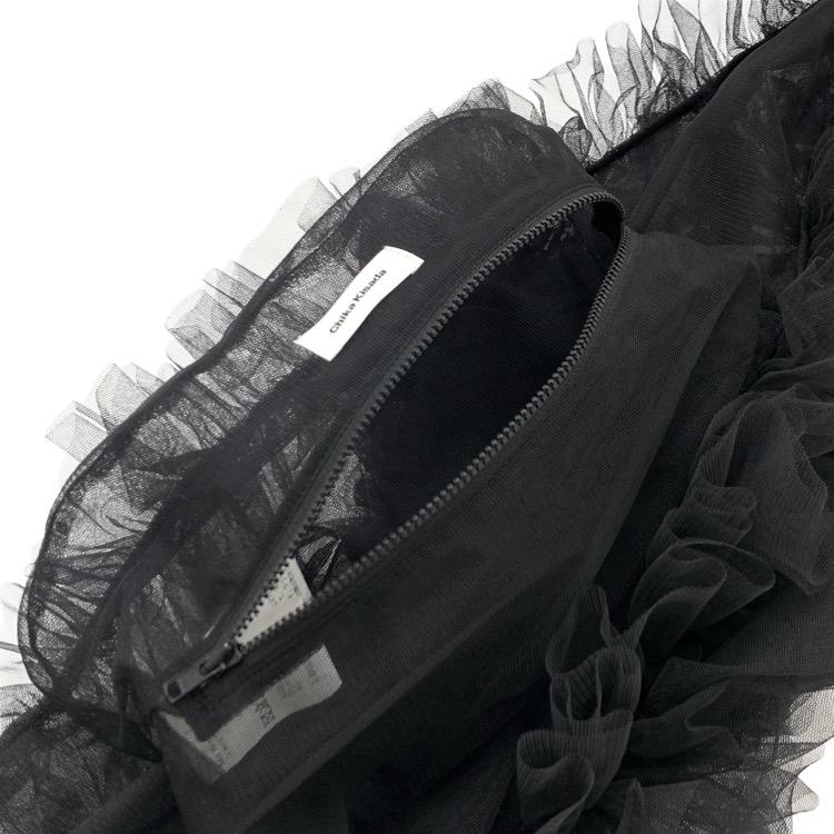 Chika Kisada チカキサダ tulle bag チュールバッグ ブラック F CZ-24082