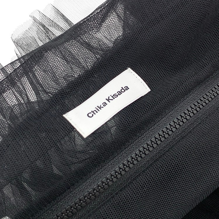 Chika Kisada チカキサダ tulle bag チュールバッグ ブラック F CZ-24082
