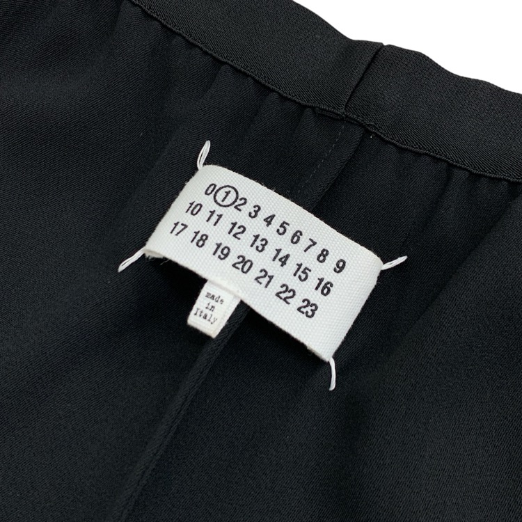 Maison Margiela メゾンマルジェラ イージースラックスパンツ ブラック 38 S51KA0446