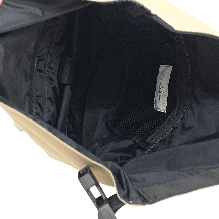 未使用品 JUN MIKAMI×WILD THINGS ジュンミカミ 3LAYER BACKPACK ワイルドシングコラボ バックパック カーキ×ブラック 16