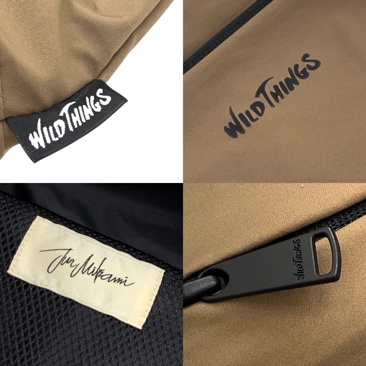 未使用品 JUN MIKAMI×WILD THINGS ジュンミカミ 3LAYER BACKPACK ワイルドシングコラボ バックパック カーキ×ブラック 16